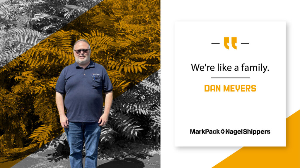 Dan Meyers quote "We're like a family." graphic